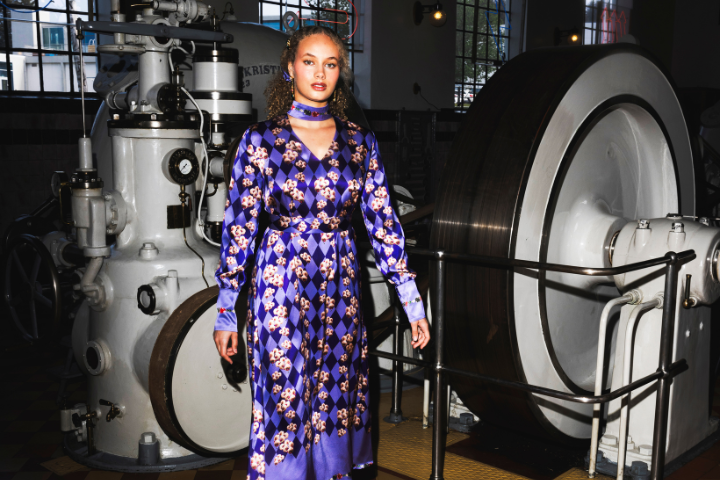 siannise fudge purple dress Love Island's Siannise Fudge and Luke Trotman move in together